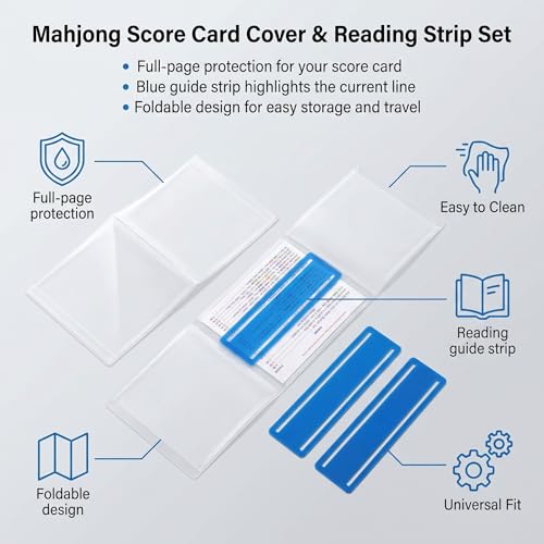 Mahjong Card Sleeve Positioning Set miniatura 2