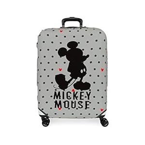 Afdekking voor koffer Mickey grijs