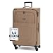 Produktbild REDOLZ großer Weichschalen Koffer für Damen & Herren | Leichter Trolley 77 cm mit 4 Doppelrollen & TSA-Schloss | mit Dehnfalte erweiterbar (Essentials 12)
