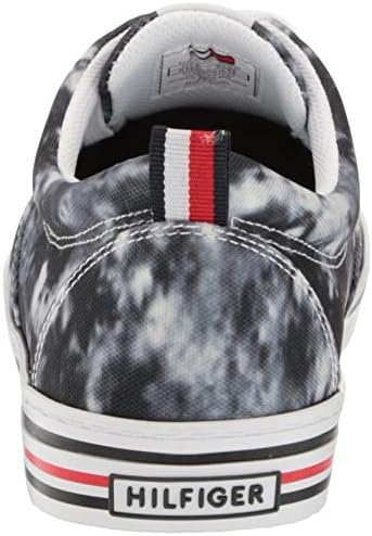 Tommy Hilfiger Men's REMMO Sneaker, Black Tie Dye, 10.5 | Image 2