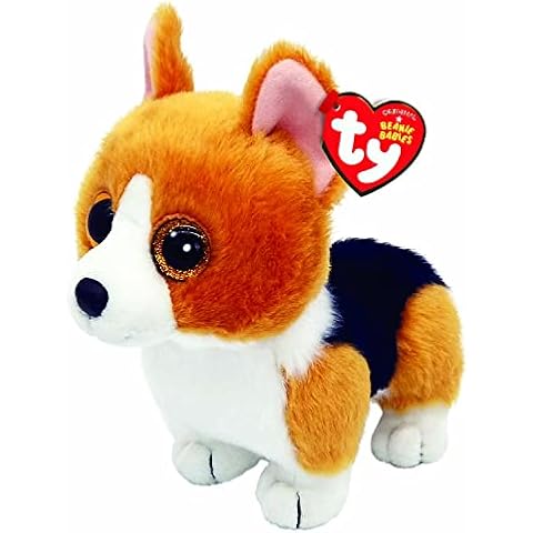 Ty Beanie Boos Colin Corgi 6" - Beanie Baby Soft Plush Toy - Collectible Cuddly Stuffed Teddy Cover