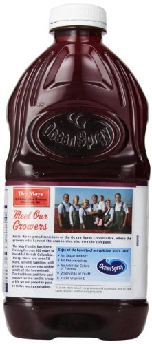 Image of Ocean Spray 100% Juice, Cranberry Pomegranate, 60 Fl Oz