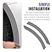 CyperFair 2 PCS Car Wheel Tire Eyebrow Strip, Silicone Anti-Scratch Fender Flare Lip Trim Strip, Sport Style Thickened Protective Sticker, Universal Self-Adhesive Car Body Edge Accessory (Gray)