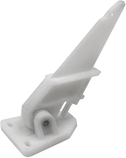 Baosity Marine Boat Universal Speedometer Automatic Kick-up Pilot Tube 80 MPH - White - Plastic