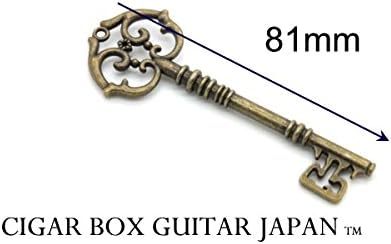 CIGAR BOX GUITAR JAPAN / シガーボックスギター装飾パーツ! ブロンズのカギ! 合金製