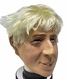 Boris Johnson Maske Britische Verkleidung Promi-Masken Erwachsene Latex Realistische Haare Gesichtsmasken Kostüm Party Rubber Borris Trump Kim Donald Fun Maske