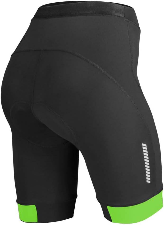 AERO|TECH|DESIGNS | Women's Elite Padded Cycling Shorts | Premium Long Distance Biking Short | Made in USA