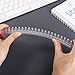 Leadigol A5 10 Pack Plastic Spiral Binding Coils,21cm 20 Hole Plastic Binding Combs,Clear Comb Binding Spines,Spiral Binding Coil, Loose Leaf Binder Binding Ring,File Organizer