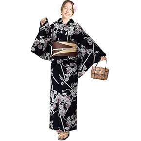 新品　5L 仕立て上がり　浴衣 赤系　絞り風模様　半幅帯　長尺帯　4m 黄色 浴衣【レッド×絞り風】5Lサイズ｜着物レンタルあき (来店着付け