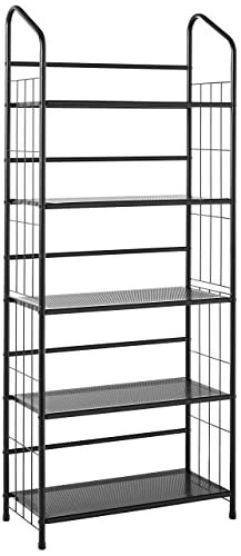 Ore International R597-5 Five Tier Metal Book Rack,Black #TOP3