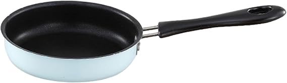 Versatile Pancake Maker Skillet Portable Electric,Blue,12.5cm