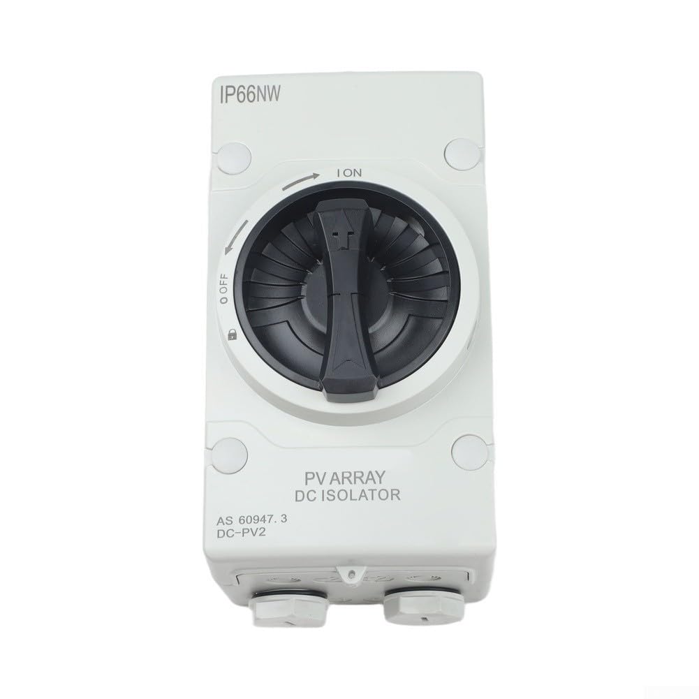 Interruptor DC 32A para Panel Solar Exterior IP66