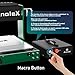 AnoleX CNC Router Machine 4030-Evo Ultra 2, All-Metal XYZ Axis Dual Steel Linear Guides & Ball Screws with 800W Trim Router for Metal Aluminum Brass Wood Acrylic PCB
