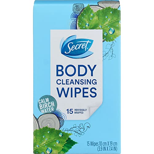 Secret, Wipes Fresh Birchwater, 15 Count