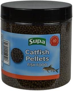 Supa Catfish Pellets Fish Food 175 grams, Specially Formulated Nutritious Sinking Pellet Suitable for All Tropical and Coldwater Bottom Feeding Fish