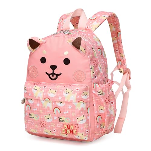 Caran·Y 3D Animal Waterproof Backpack for Toddlers–Cute Puppy Design,Lightweight Preschool Daycare Backpack for Boys & Girls,Ages 2-5