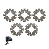 5 Pcs Adaptador de Sierra 25,1 X 3,1 mm, Adaptador de Eje de Herramienta Oscilante Robusto y Fácil de Usar, Adaptador de Hoja de Sierra Oscilante Universal para Herramientas Eléctricas