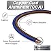 InstallGear 14 Gauge Speaker Wire Cable (500ft), 14 AWG Speaker Wire Cable, True Spec Soft Touch Cables - Use for Car Speakers Stereos, Home Theater Speakers, Surround Sound, Radio Wiring