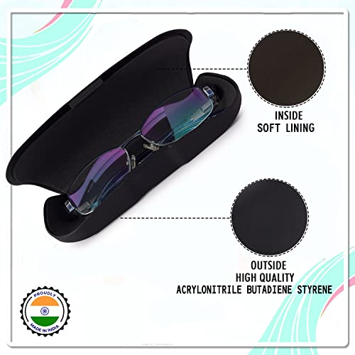 Image of Unisex Lightweight Specs Self Button Eyewear Dabbi Abs Hard Case Cover