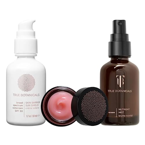 True Botanicals Summer Essentials Value Bundle (Sunscreen, Lip Balm + Face Mist) | Clean, Non-Toxic, Natural Skincare #TOP5