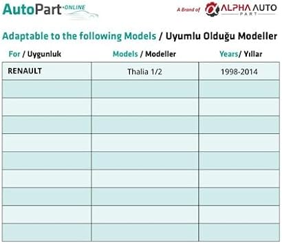 innovareauto Renault Dacia, Mitsubishi, Nissan, Renault ile uyumlu Kaput Tel Klips