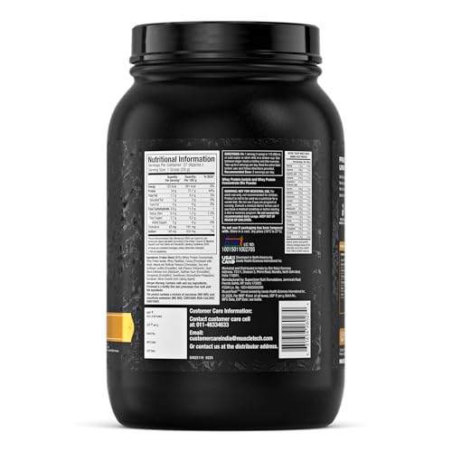 Image of MuscleTech Nitro-Tech Whey Gold Protein Powder | 24 g Protein & 5.4 g BCAAs Per Serving | Supports Lean Muscle & Faster Recovery | Double Rich Chocolate | 907 g