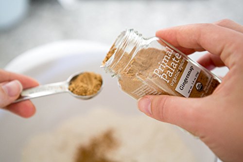 Primal Palate Organic Spices Gingersnap, Certified Organic, 1.4 oz Bottle