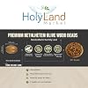 Holy Land Market 10x7.5mm Olive Wood Rosary Beads (60 pcs) – Hand-Carved in Bethlehem from Solid Holy Land Olive Wood – Made by Christian Artisans to Support Their Witness & Living #3