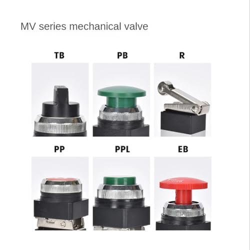 Distributeur pneumatique MV522 vanne de commande mécanique rotative 2 gear