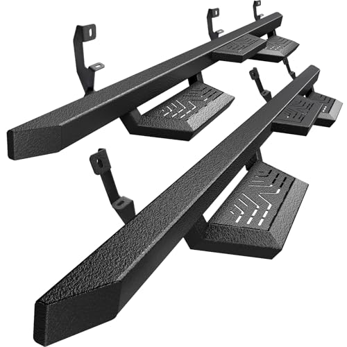 Estribos laterales PZ 6'' acero para Silverado/Sierra