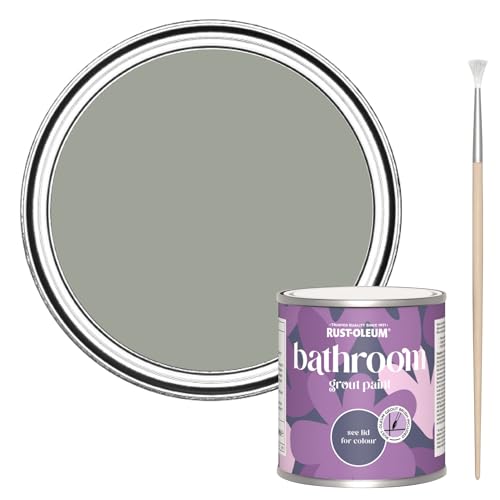 Rust-Oleum Mould-Resistant Green Bathroom Grout Paint -Tea leaf 250ml