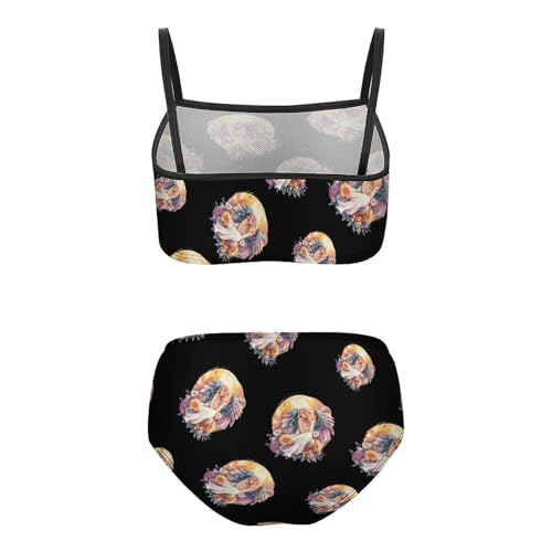 Angelsflowers Girls Swimsuits Two Piece Bikini Sets Beach Sport Swimwear Bathing Suit2