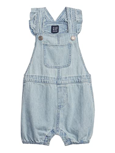 Gap Baby-Girls Denim Shorty Light Wash 12-18M #TOP15