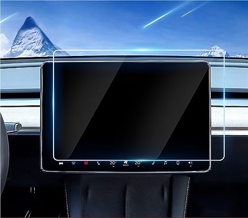 Écran Tesla fissuré ? Protégez votre navigation GPS en verre trempé Model 3 Y HD
