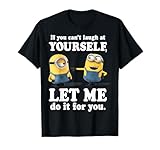 Despicable Me Minions Laugh At Yourself Graphic T-Shirt T-Shirt