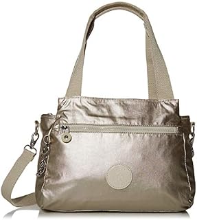 Kipling Women's Elysia Handbag Convertible Cross Body, cloud Metal, One Size
