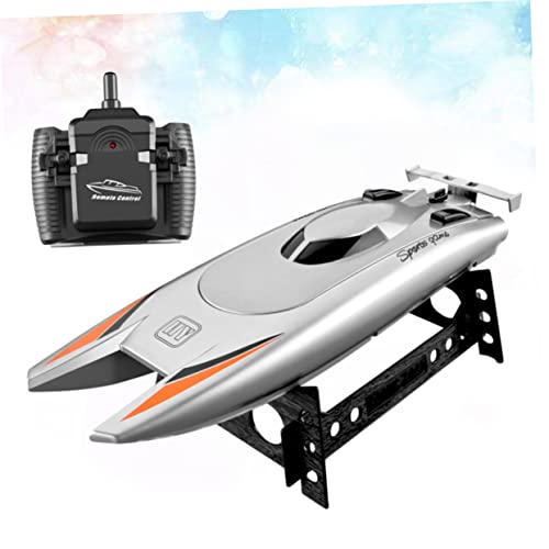 ibasenice 1 Conjunto Barcos Rc Para Crianças Alto Navio Rc De Brinquedo Rc Elétrico Rc Filho Lancha