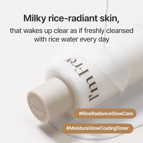 Image of I'm From Rice Toner, Korea Glow Milky Rice Toner, niacinamide, Glass&Dewy, Hydration, Calming, All Skin Types, Korean Skin Care 5.07fl.oz