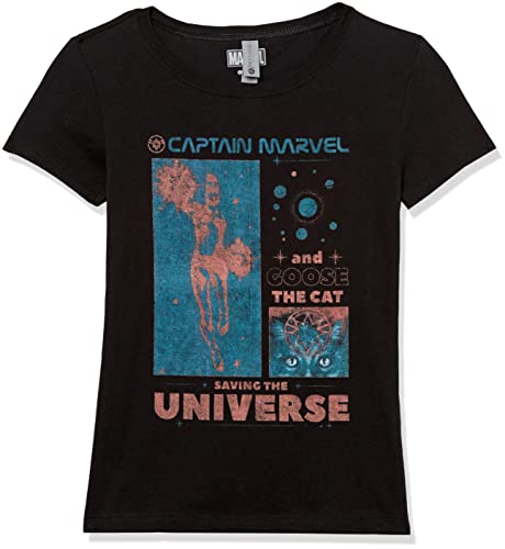 T-shirt Marvel collage Goose et Captain fille idée cadeau anniversaire