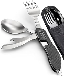ORBLUE Campingbesteck klappbar 2er-Pack