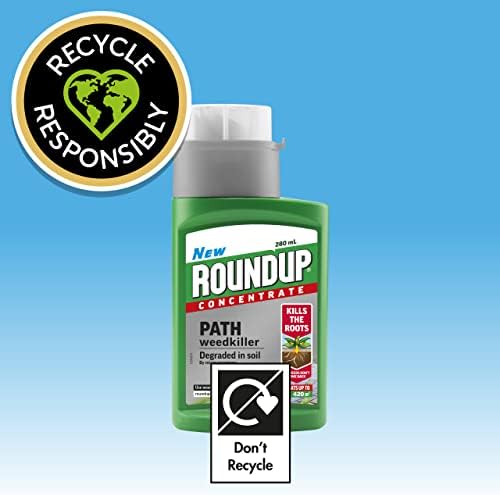Roundup 100124 Path Concentrated Weedkiller 280 ml, Green