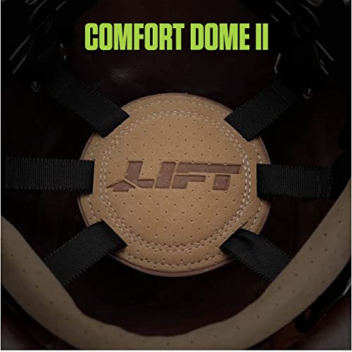 Lift Safety Dax Carbon Fiber Full Brim 50-50 (White/Black Camo) #TOP4