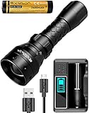 EVOLVA FUTURE TECHNOLOGY T38 IR 38mm Lens Infrared Flashlight Light Night Vision Torch (Torch+Battery+Charger)