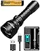 EVOLVA FUTURE TECHNOLOGY T38 IR 38mm Lens Infrared Flashlight Light Night Vision Torch (Torch+Battery+Charger)