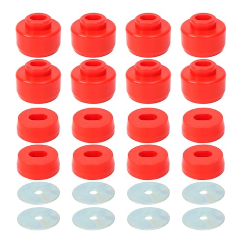 Hex Autoparts Body and Cab Mount Bushing Kit 7-141 Compatible with Chevy Silverado & GMC Sierra 1500/2500 2WD/4WD 1999-2014, Polyurethane Body Cab Mounts & Washers