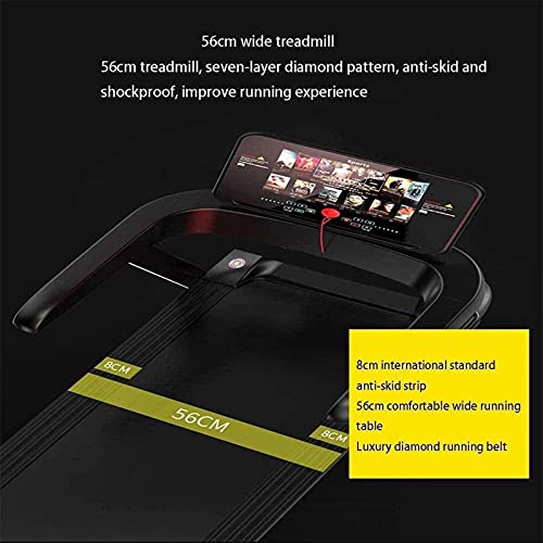 GUDLAK Faltbares Laufband 2 In1 Kleine Laufbänder für Zuhause Faltbares High-Definition-Farbdisplay WiFi-Laufband Home… – Bild 5