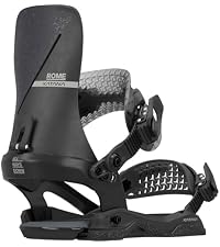 Amazon.com: Rome Katana AW FASE Men's Snowboard Bindings, Black, S