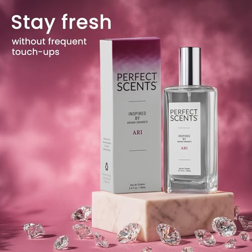Image of Perfect Scents Fragrances, Inspired by Arian.a Grande's A.ri, Women's Eau de Toilette, CLEAN, Vegan, Paraben-Free, Phthalate-Free, Never Tested on Animals, 3.4 Fluid Ounces