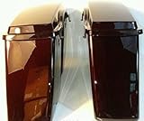 BLACK CHERRY Harley FLH/FLT Series, Electra-Glide, Road King,Touring Saddlebags