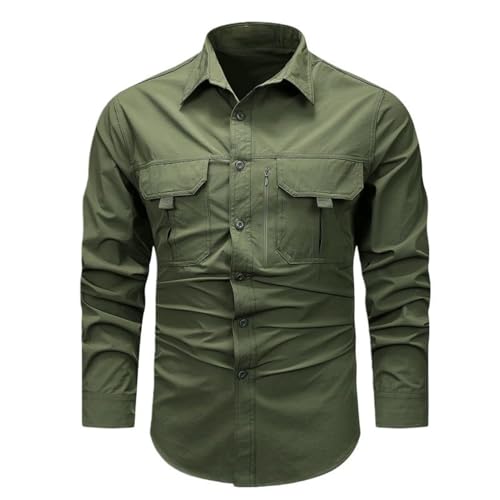 Chemise cargo homme en soie glacée pour voyager léger avec style en été